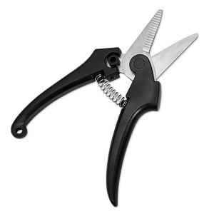 Nice Horticultural <b>Shears</b> Stainless Steel Bypass Pruner For Pruning Branches Manual Garden <b>Tool</b> Black Plastic Handle - Product Image 3