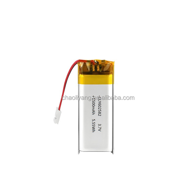 Lithium Polymer Solid State Battery 3.7V Cell 602582 Ultra-Thin Lightweight