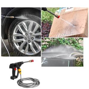 เครื่องฉีดน้ำแรงดันสูงไร้สาย 3000W 88V สำหรับล้างรถยนต์ พร้อมหัวฉีดโฟม สำหรับทำความสะอาดรถยนต์  พร้อมแบตเตอรี่ 2 ก้อน - Product Image 2