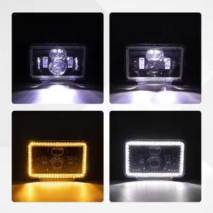 4x6 pulgadas de alta potencia 50W <span class=keywords><strong>LED</strong></span> coche <span class=keywords><strong>focos</strong></span> cuadrados rectangulares 12V 24V faros para Jeep camión para Ford Probe Chevy-Nuevo - Product Image 2