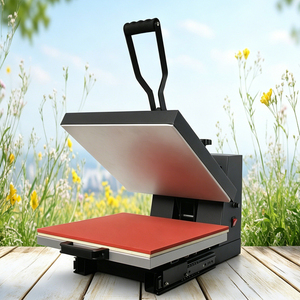 On Sales Economic High Pressure Heat Press Machine 38*38cm Sublimation Heat Transfer Press for <strong>T</strong>-<strong>shirt</strong> Pillow Bags Flat Printing - Product Image 4