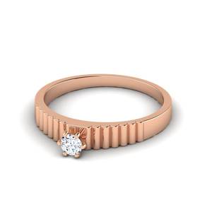 Lujo estilo Vintage un laboratorio diamante solitario anillo oro blanco compromiso fiesta joyería regalo mujeres IGI certificado boda - Product Image 4