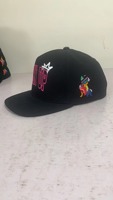 Gorra Snapback de 5 Paneles con Visera Plana, Bordado 3D Personalizado y Logotipo Personalizado, en Oferta, MOQ Bajo