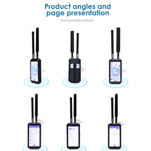 Detektor Drone Anti-UAV 300 ~ 6000MHz Full Band, dengan pemosisian tepat dan identifikasi untuk DJI/Autel/FPV - Product Image 6
