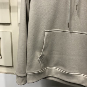 Nuova Felpa Pullover con Cappuccio Personalizzata in Puro Cotone 320g Tinta Unita Double-Face per Abbigliamento di <span class=keywords><strong>Gruppo</strong></span> su Misura - Product Image 5