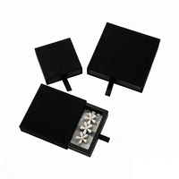 Boîte cadeau coulissante personnalisée avec membrane flottante en PE anti-oxydation pour le rangement de bijoux, colliers, boucles d'oreilles, bracelets, emballage de bijoux