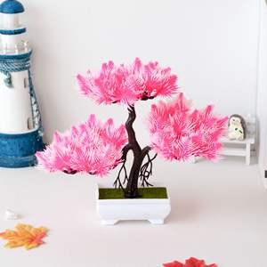 <span class=keywords><strong>ต้นไม้</strong></span>ประดิษฐ์เหมือนจริง ต้นบอนไซสน <span class=keywords><strong>ต้นไม้</strong></span>กระถางตกแต่งห้องนั่งเล่น สวน ของตกแต่งบ้าน ต้นสนประดิษฐ์ - Product Image 4