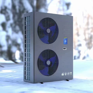 Pompe à chaleur air-eau compacte à soufflerie unique pour climat froid, avec dégivrage automatique intelligent pour maison résidentielle en zone enneigée - Product Image 1