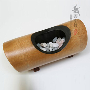 Bamboo Vase JH 01 Handmade Asian Zen Style Home Decorative Flower Pot - Product Image 4
