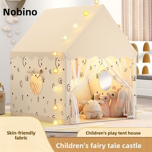 Kinder-Spielhaus-Zelt für Mädchen und Jungen Prinzessinnen-Spielzelt Vier-Jahreszeiten Innen- und Außenbereich Eltern-Kind-Interaktives Spielhaus - Product Image 3