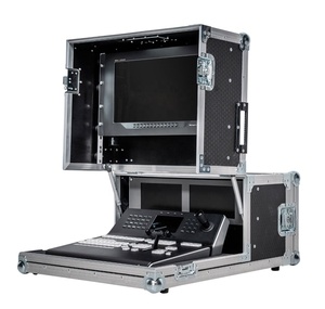 Blackmagic <span class=keywords><strong>ATEM</strong></span> 1 M/E Panel avanzado 19 "Montaje en rack AV Producción de video <span class=keywords><strong>Studio</strong></span> <span class=keywords><strong>Pro</strong></span> <span class=keywords><strong>HD</strong></span> Tricaster Livestream Equipment Flight Case - Product Image 1