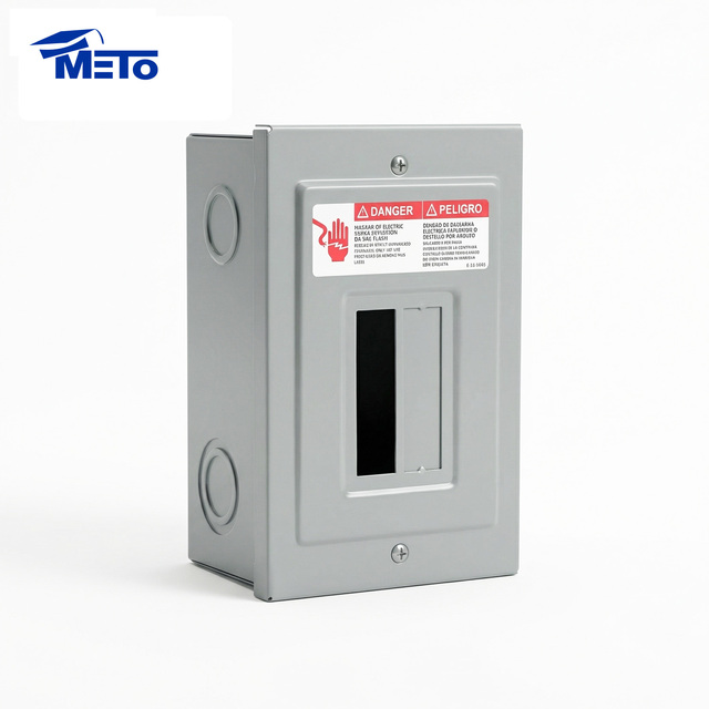 High Quality Industrial Distribution Box Outdoor Low Voltage Panel Board Meto 2 Way Load Center