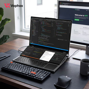 Portátil de Doble Pantalla de 16'' + 14'' al por Mayor, I7 9750H 16:10, Pantalla de Bolsillo, Computadora Portátil Personalizada para Desarrolladores y Programadores - Product Image 1