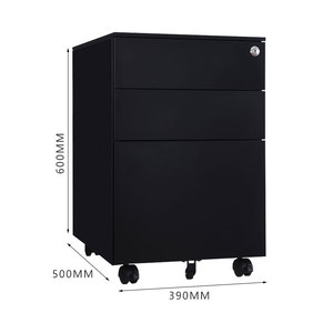 Archivador Metálico Moderno <span class=keywords><strong>de</strong></span> 3 Cajones, Ampliamente Utilizado en Talleres, Oficinas, Hospitales y Gimnasios - Product Image 3