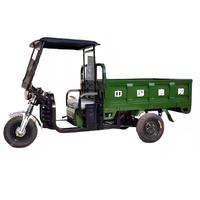 Tricycles électriques de cargaison de cabine fermée bleue de la 60V 1000W avec la capacité de charge de 500kg pour la ferme