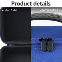 Étui de rangement VR de haute qualité, ultraléger, étanche, en EVA rigide, avec fermeture éclair, logo personnalisable, sac de protection portable