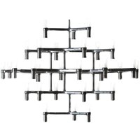 Lampe de salon de villa duplex postmoderne nordique simple, design italien créatif, pour restaurant, escalier artistique, en aluminium, LED, style branche