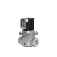 Vanne solénoïde à gaz à ouverture et fermeture rapides, haute efficacité, série DEVG, pour système de chaudière, haute capacité
