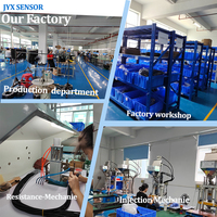 Dapat disesuaikan tabung 4-kawat 3*30mm Kelas B PT100 Sensor suhu dengan dukungan OEM & ODM