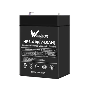 Top 10 Valve Regulated Small Rechargeable Sealed Lead Acid Battery 6v 4ah Solar Panel Battery 6v 4.5ah 6v Aa 4 Battery Holder 72