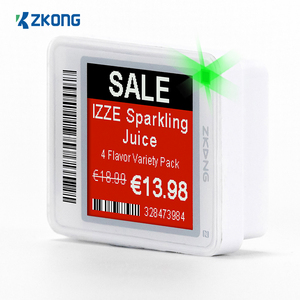 Zkong высокое качество Esl ценовая этикетка супермаркет 1,54 дюйма E-ink Epaper Esl электронная этикетка полки - Product Image 2