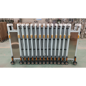 بوابة قابلة للسحب يدويًا بدون محرك، آمنة وسهلة الاستخدام، بوابة قابلة للتمديد يدويًا للمصانع والمنازل والمزارع والساحات - Product Image 5