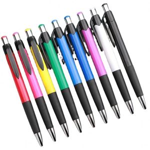 Wholesale Custom Printed Logo Retractable Ballpoint Pen Color Oil Pen Metal Gel Pens Markers for Business Advertising Stock - Product Image 3