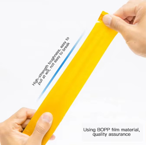 Factory <strong>Wholesale</strong> Acrylic Adhesive Single Sided Removable Transparent BOPP Waterproof Packaging <strong>Tape</strong> 500mm Thick &amp; Strong - Product Image 4