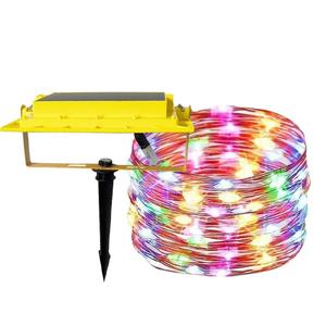 Solar RGB LED <b>String</b> Light Rechargeable IP65 Waterproof 7M-32M <b>Garden</b> Fence Holiday Decoration Remote Control 120 Beam Angle - Product Image 6