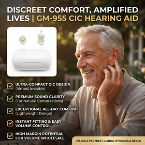 SUPER SEPTEMBER Prothèse auditive pour senior <span class=keywords><strong>Amplificateur</strong></span> <span class=keywords><strong>auditif</strong></span> facile à utiliser Prothèses auditives de qualité sonore claire Portable - Product Image 2