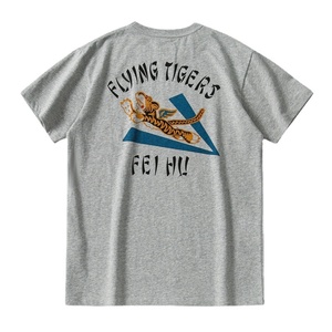 Camiseta Casual de Cuello Redondo para Hombre <span class=keywords><strong>Ami</strong></span> Kaji, 100% Algodón, Manga Corta, Estilo Retro, Estampado Digital, Corte Holgado - Product Image 3