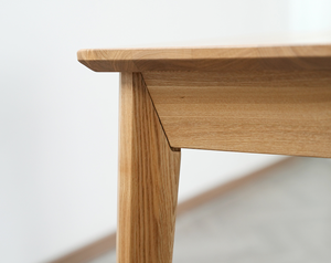 Bàn ăn gỗ nguyên khối có ngăn kéo - Phong cách tối giản hiện đại, 6-8 chỗ ngồi - Product Image 6