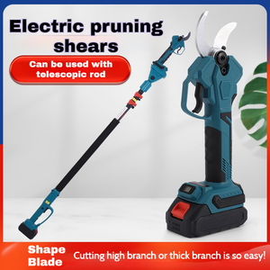 Personalizado Profissional 40mm Cordless Bateria Operado Elétrica Poda Shears <span class=keywords><strong>Tree</strong></span> Branch <span class=keywords><strong>Pruner</strong></span> Garden Scissors Secateur Ferramentas
