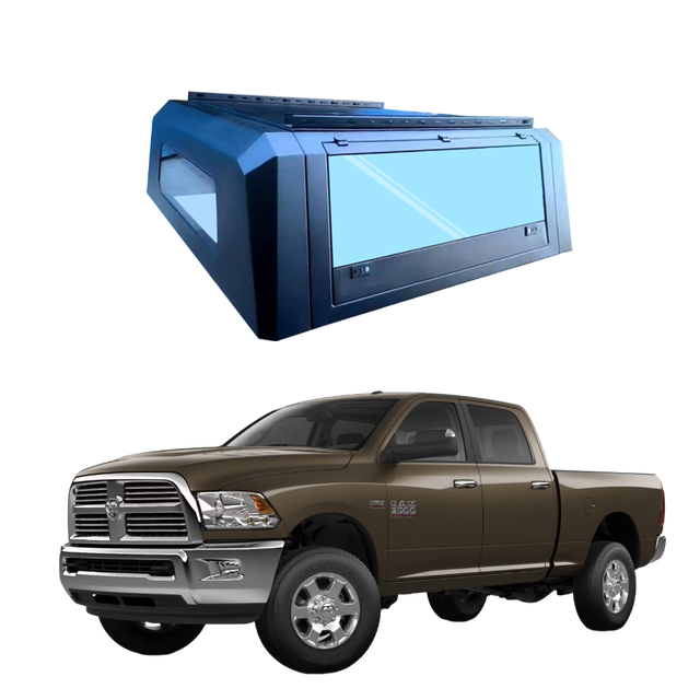 Factory Custom-fit Truck Camper Shell for Dodge Ram 3500 6.4ft 2017 Topper Aluminum Rainproof Pickup Hardtop Canopy Cap