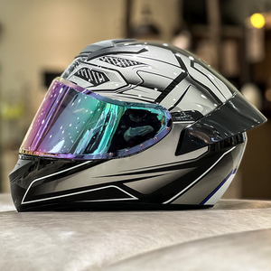 หมวกกันน็อคสำหรับขี่มอเตอร์ไซค์แบบพรีเมียม ป้องกันการกระแทก ผลิตจากวัสดุ ABS ทนทาน หมวกกันน็อคแบบยุทธวิธีสำหรับมอเตอร์ไซค์ หมวกกันน็อคสำหรับมอเตอร์ครอส หมวกกันน็อคสำหรับมอเตอร์ไซค์ - Product Image 6