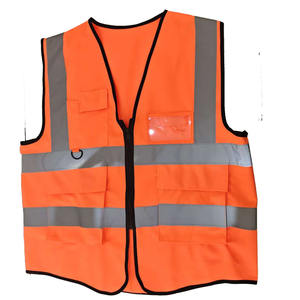 سترة أمان عاكسة عالية الوضوح وردية اللون من النسيج الشبكي، قابلة للتنفس، مناسبة للبناء وركوب الدراجات، قابلة للتخصيص بألوان فلورية - Product Image 3