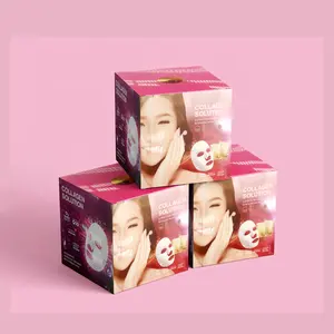 China Custom Printdoos Papier Huidverzorgingsproducten Cosmetische Kleding Verpakking Pruik Verzorgingsproduct