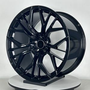 Jantes en alliage forgé DW 18-24 pouces, finition noire, jantes multi-rayons pour <span class=keywords><strong>Audi</strong></span> <span class=keywords><strong>TT</strong></span> RSQ8 RS7 RS6 RS5 RS4 - Product Image 1