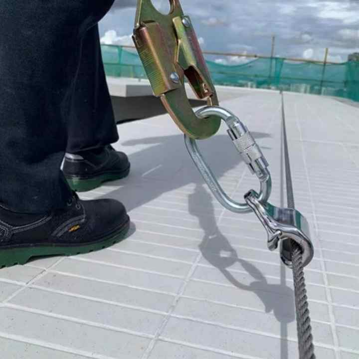 19X7 18x7 35X7 Non-Rotating Wire Rope Roof Horizontal Lifeline Safety ...