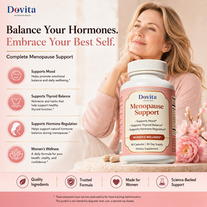 OEM ODM Private Label <b>Menopause</b> Relief Capsules For Women 100% Natural Hot Flash Night Sweat Support Hormone Balance 120 Caps - Product Image 3