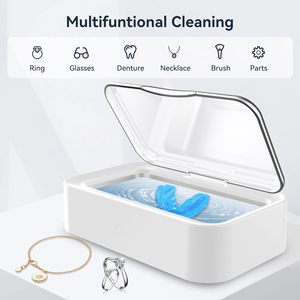 Nouvelle machine de nettoyage ultrasonique en acier inoxydable à un <span class=keywords><strong>clic</strong></span>, 600 ml, pour bijoux, appareils dentaires, <span class=keywords><strong>lunettes</strong></span> - Product Image 6
