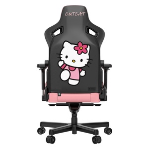 Hellos Muestra gratis 2022 Cute Kitty Pink Gaming Chair Modern Ajustable Girls Pink Cat Gaming Chair Cómodas Sillas <span class=keywords><strong>Gamer</strong></span> Pink - Product Image 2