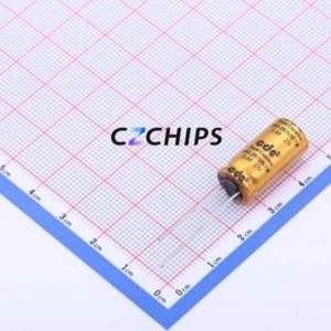 ตัวเก็บประจุแบบซุปเปอร์คาปาซิเตอร์ CHV-2R7505R-TW 2.7V5F แบบ Through hole Component (THT), ระยะขา P=5.3 มม. ความจุ 5F 0%~+100% แรงดันไฟฟ้า 2.7V กระแสไฟ 15uA ที่ 72 ชั่วโมง - Product Image 1