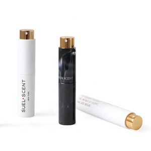 De logotipo OEM 10 ml giro de plástico <span class=keywords><strong>blanco</strong></span> de viaje mini botellas de <span class=keywords><strong>spray</strong></span> de perfume - Product Image 1