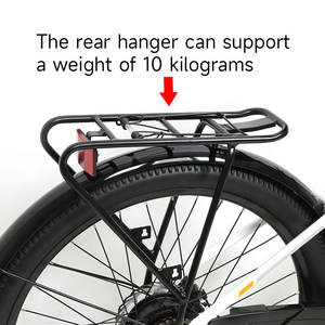 Bicicleta Eléctrica de Montaña TXED de Fábrica, 27.5 Pulgadas, 7 Velocidades, Todoterreno, 36V/250W, Suspensión Delantera, Freno de Disco, Bicicleta Eléctrica MTB y de Trekking - Product Image 4