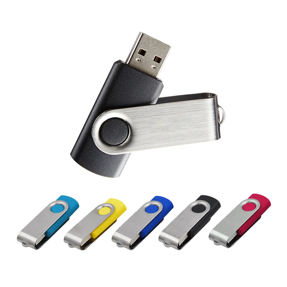 2022 new swivel shape usb pendrive 8gb 16gb 32gb corporate gift blank disks for promotional