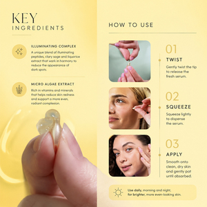 Cápsulas de Suero Facial con Niacinamida y Escualano, Antienvejecimiento, Blanqueador, Iluminador, Corrector de Manchas Oscuras, 30 Unidades, Esencia en Aceite, OEM - Product Image 3