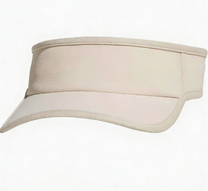 Casquettes de sport légères et rafraîchissantes pour femmes et hommes avec logo brodé personnalisé, visières de course en coton sergé réglables - Product Image 3