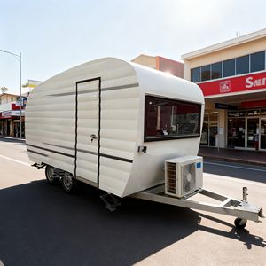Camion de restauration mobile professionnel en fibre de verre pour glaces, café, pâtisseries et snacks - Product Image 1