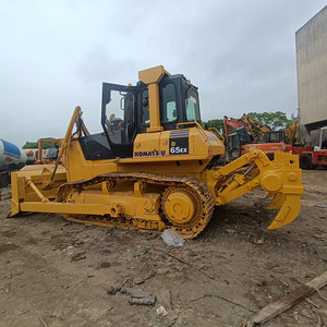 รถดันดินตีนตะขาบ Komatsu D65 EX มือสองจากญี่ปุ่น ใช้เครื่องยนต์ SAA6D114E ขนาดกลาง พร้อมริปเปอร์ สำหรับงานก่อสร้างและปรับระดับพื้นดิน - Product Image 2